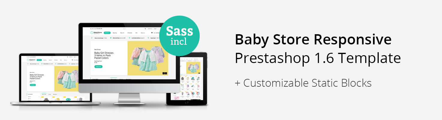 Big Day Release: Baby Store Responsive Prestashop 1.6 Theme