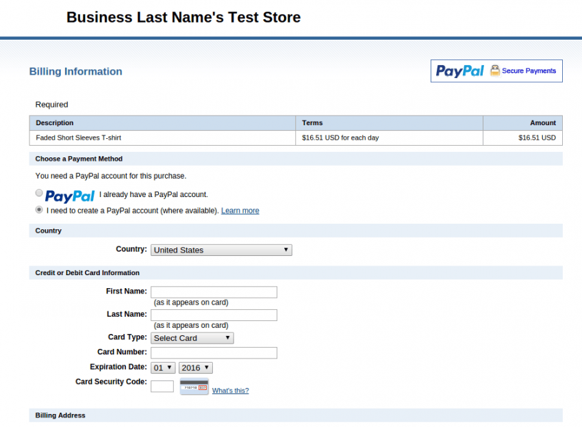 BelVG Subscriptions with PayPal Subscribe Button