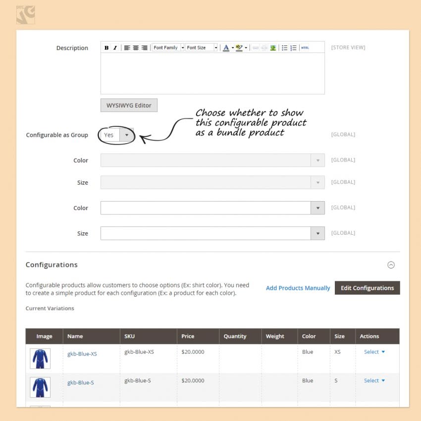 Big Day Release: Configurable Group Products for Magento 2.0 Configurable Group Products for Magento 2.0