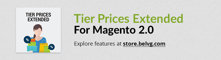 Big Day Release: Tier Prices Extended for Magento 2.0