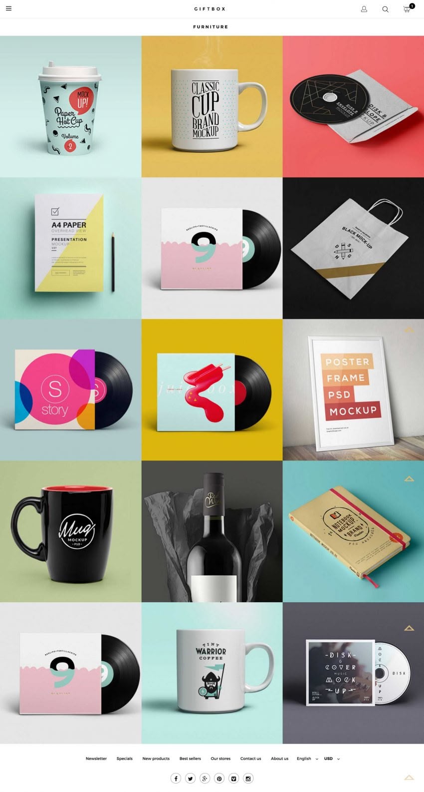 GIFTSHOP Prestashop 1.6 Responsive Template