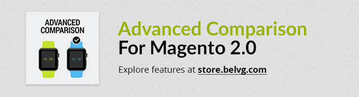 Big Day Release: Advanced Comparison for Magento 2.0