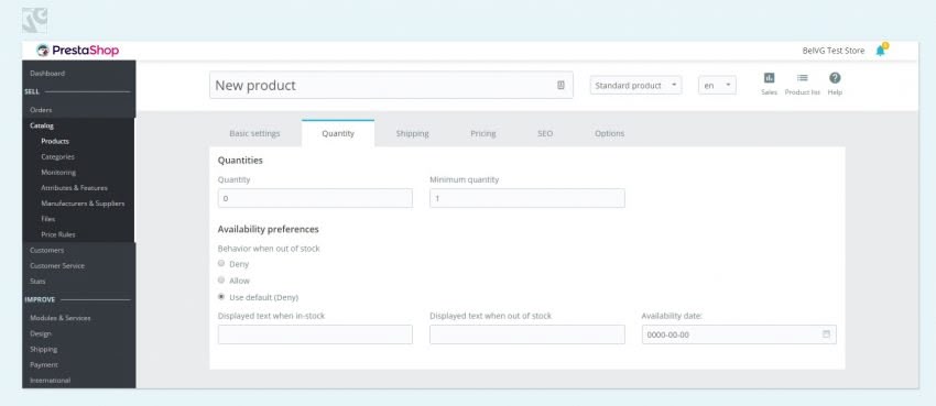 Walking Through Prestashop 1.7: Adding a New Product