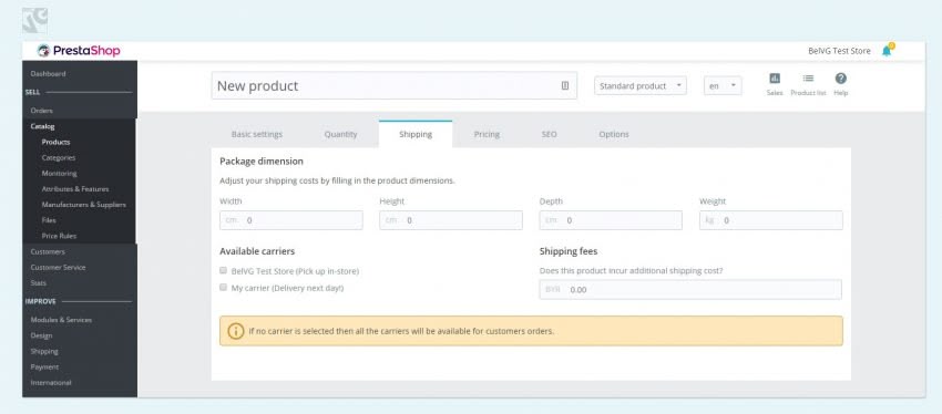 Walking Through Prestashop 1.7: Adding a New Product