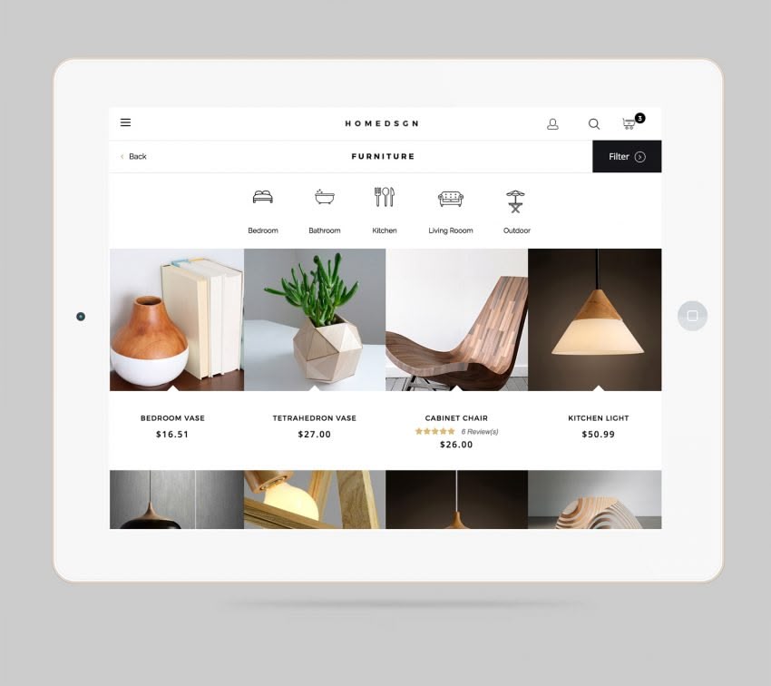 Home Design Prestashop Template