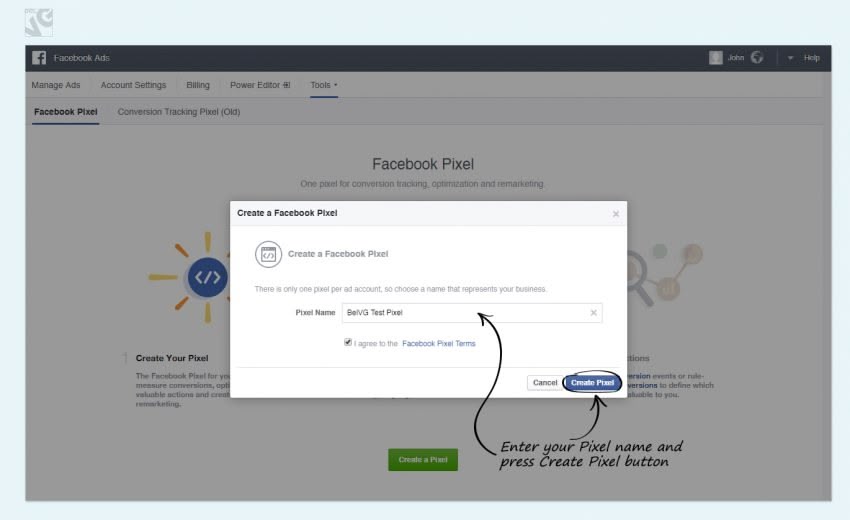 Facebook Conversion Tracking Pixel