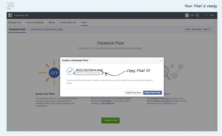Facebook Conversion Tracking Pixel