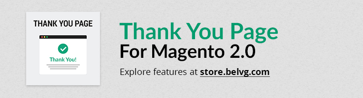 Big Day Release: Thank You Page for Magento 2.0