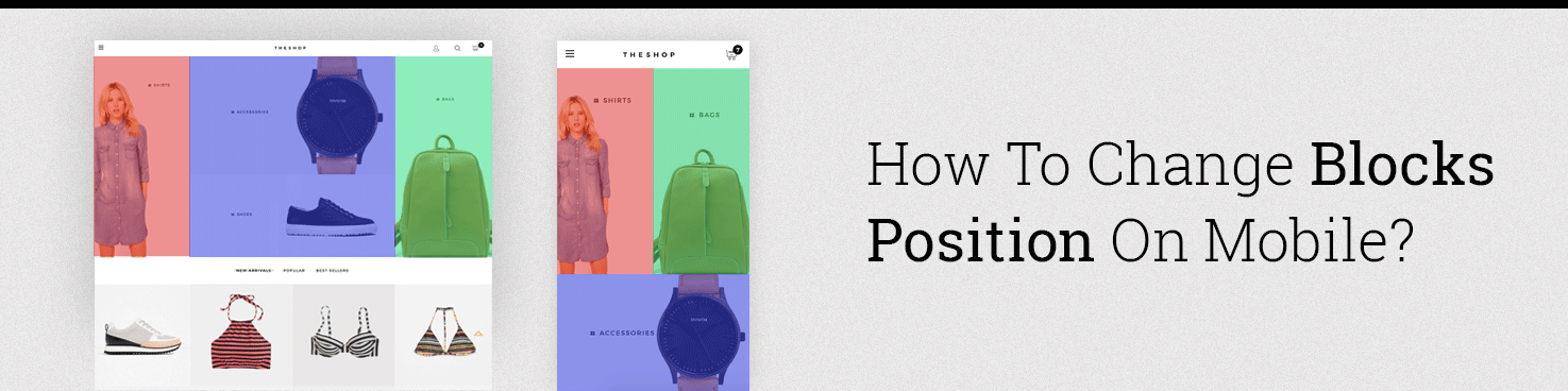 How to Сhange Blocks Position on Mobile in Prestashop