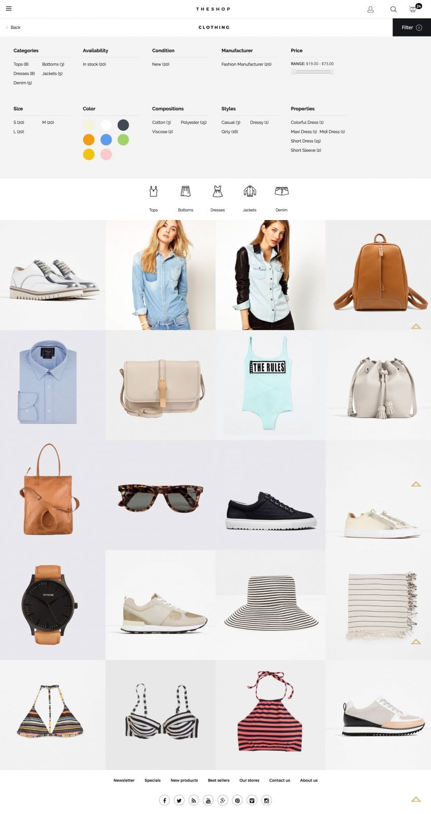 THESHOP Prestashop 1.6 Template