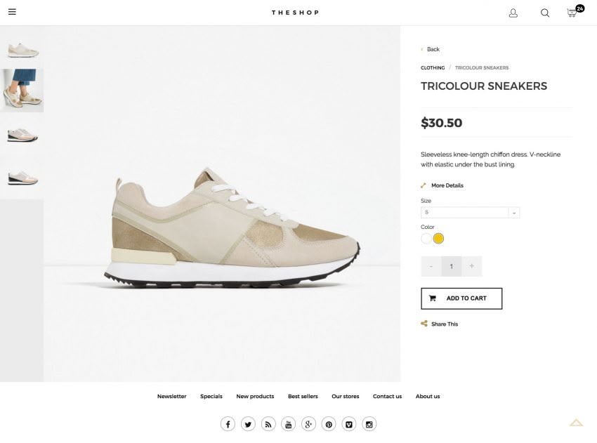 THESHOP Prestashop 1.6 Template