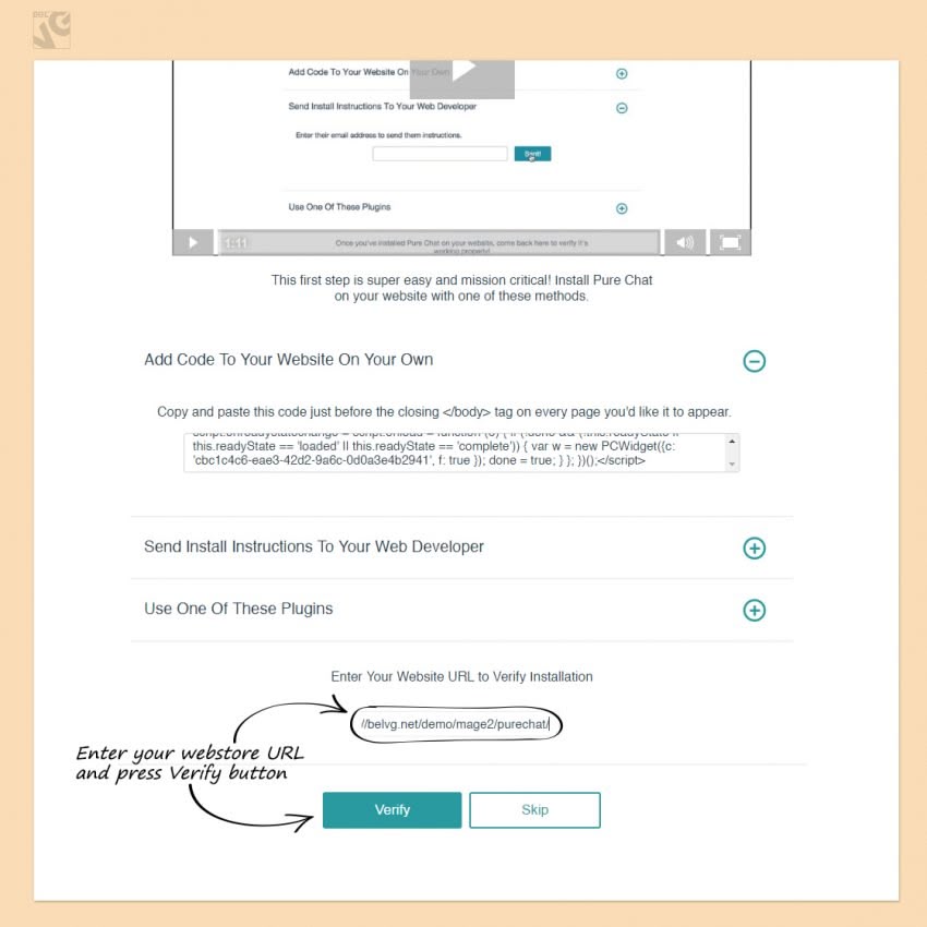 Pure Live Chat for Magento 2.0