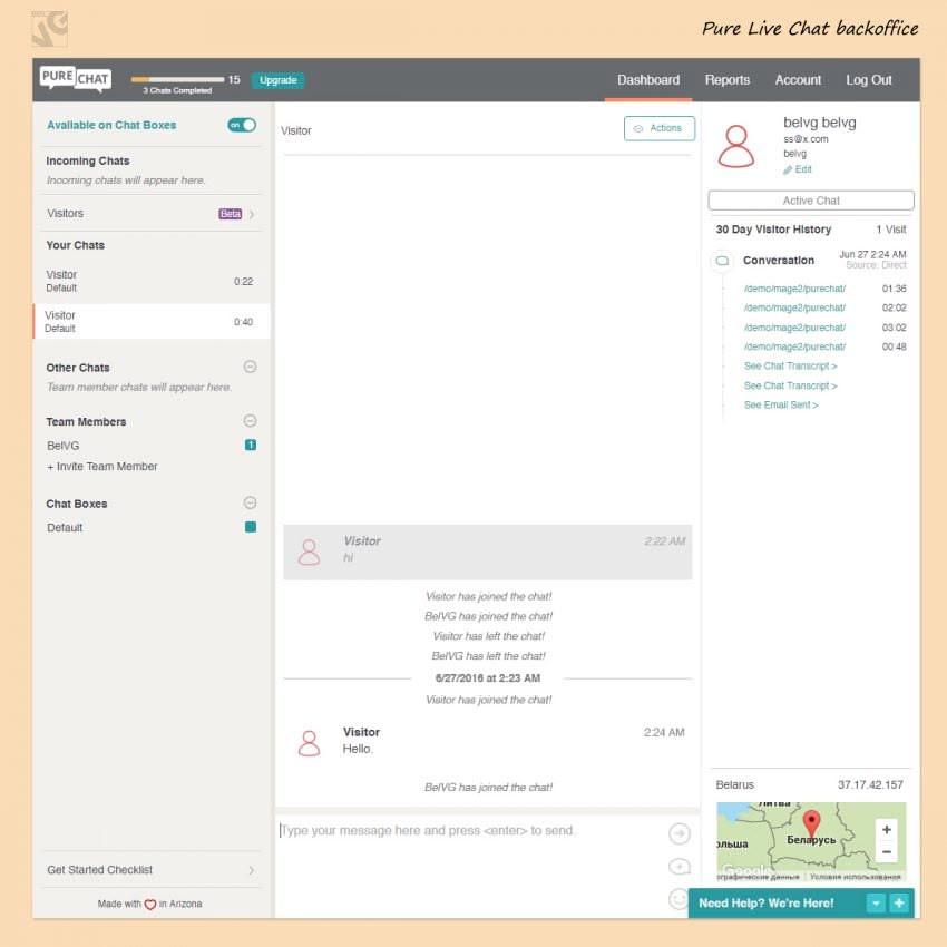 Pure Live Chat for Magento 2.0