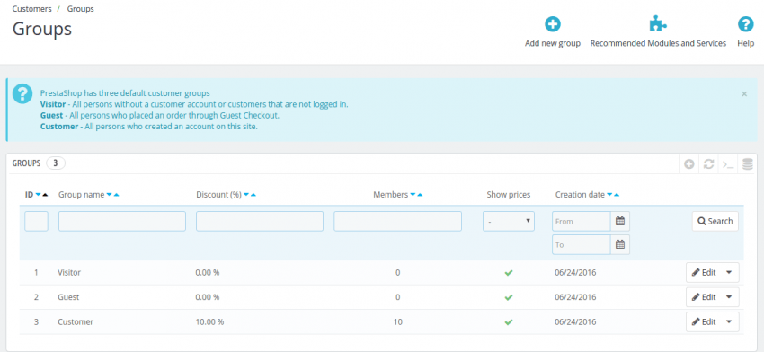How to Add Product Combinations Involving the Use of Discount System on a Product Page in Prestashop