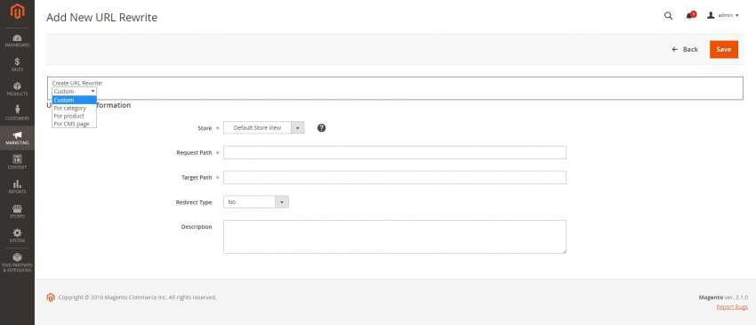 How to Create Custom URL Rewrite and Set Up 301,302 Redirects in Magento 2 How to Create Custom URL Rewrite and Set Up 301,302 Redirects in Magento