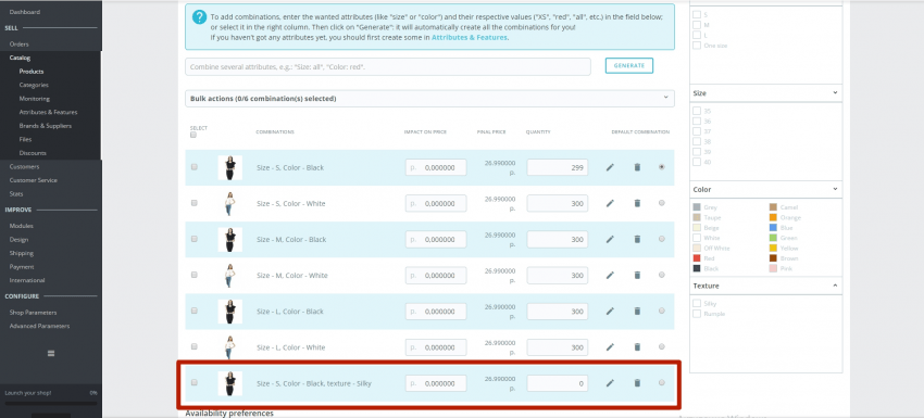 How to Add Product Attributes and Combinations in Prestashop 1.7 How to Add Product Attributes and Combinations in Prestashop 1.7