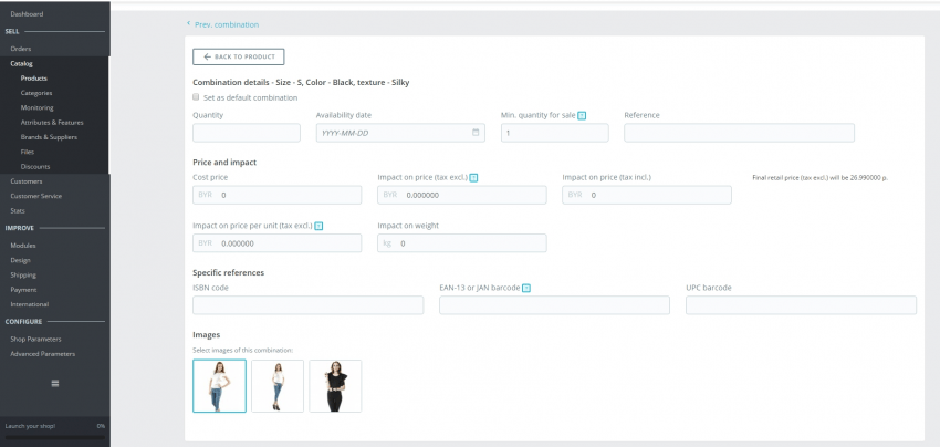 How to Add Product Attributes and Combinations in Prestashop 1.7 How to Add Product Attributes and Combinations in Prestashop 1.7