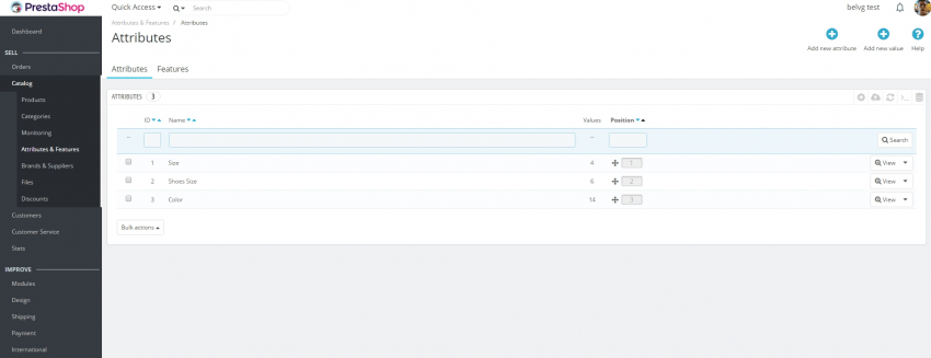 How to Add Product Attributes and Combinations in Prestashop 1.7 How to Add Product Attributes and Combinations in Prestashop 1.7