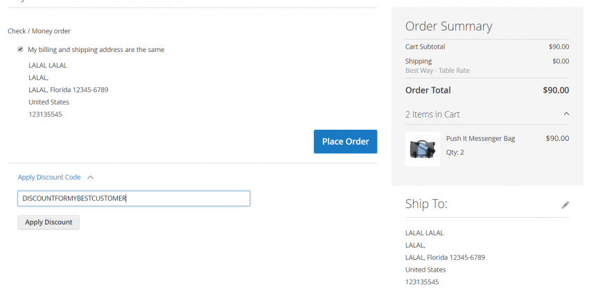 Coupons in Magento 2