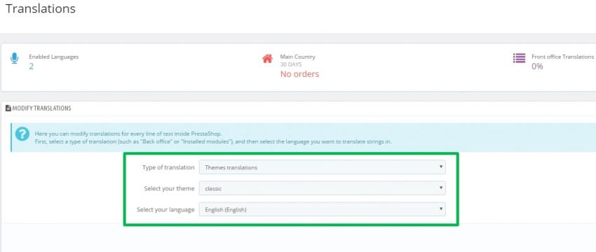 How To Change Footer Copyright Message in Prestashop 1.7