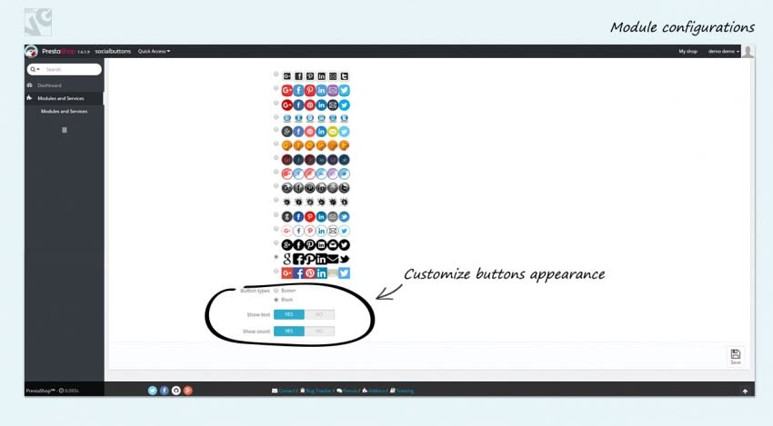 Big Day Release: Prestashop 1.6 Social Buttons Big Day Release: Prestashop 1.6 Social Buttons