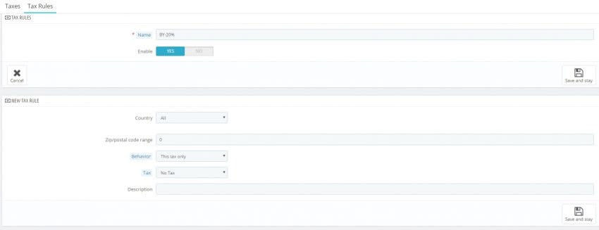 How to Add Tax Rules in PrestaShop 1.7 How to Add Tax Rules in PrestaShop 1.7