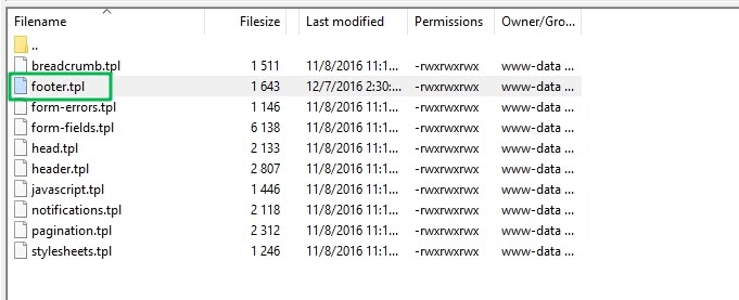 How To Change Footer Copyright Message in Prestashop 1.7