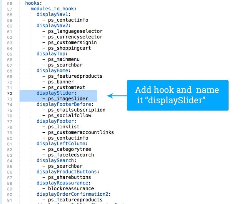 Custom Hooks in Prestashop 1.7