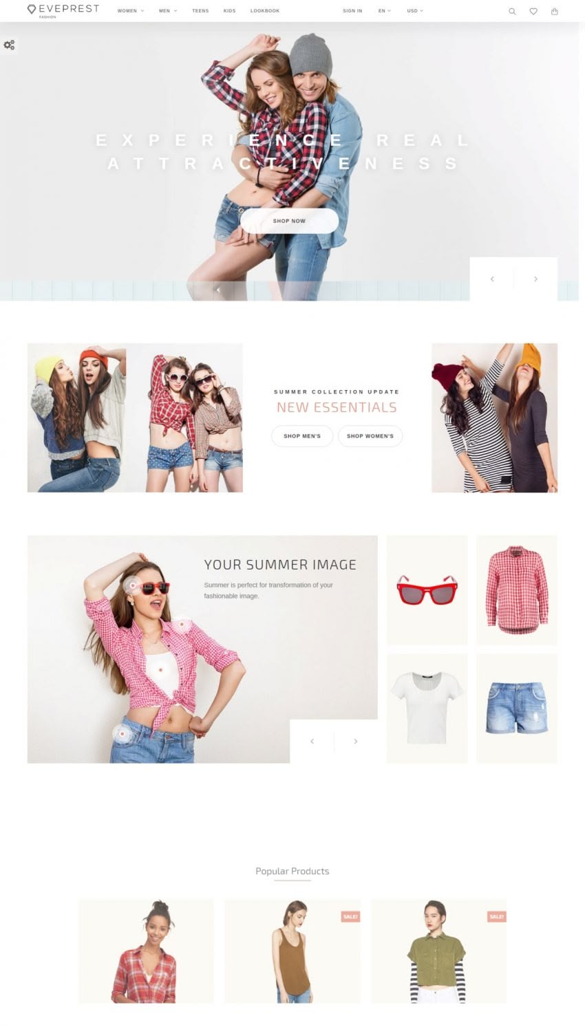 Eveprest – the Best Advanced Multipurpose PrestaShop Theme Eveprest – the best advanced Multipurpose PrestaShop Theme