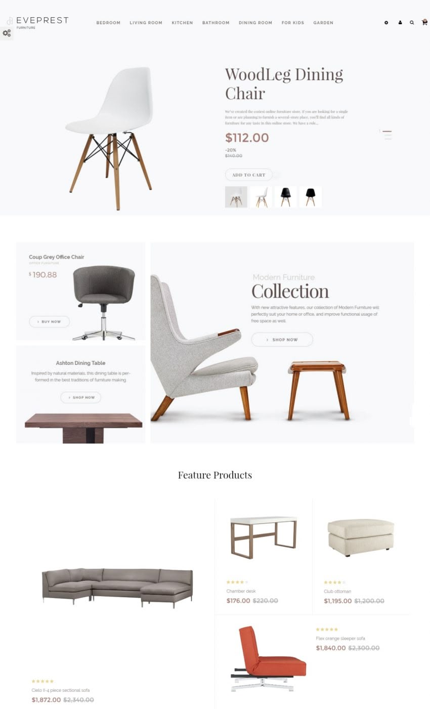 Eveprest – the Best Advanced Multipurpose PrestaShop Theme Eveprest – the best advanced Multipurpose PrestaShop Theme
