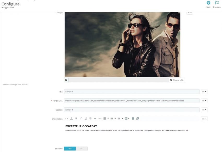 Prestashop 1.7: How to Configure A Homepage Slider