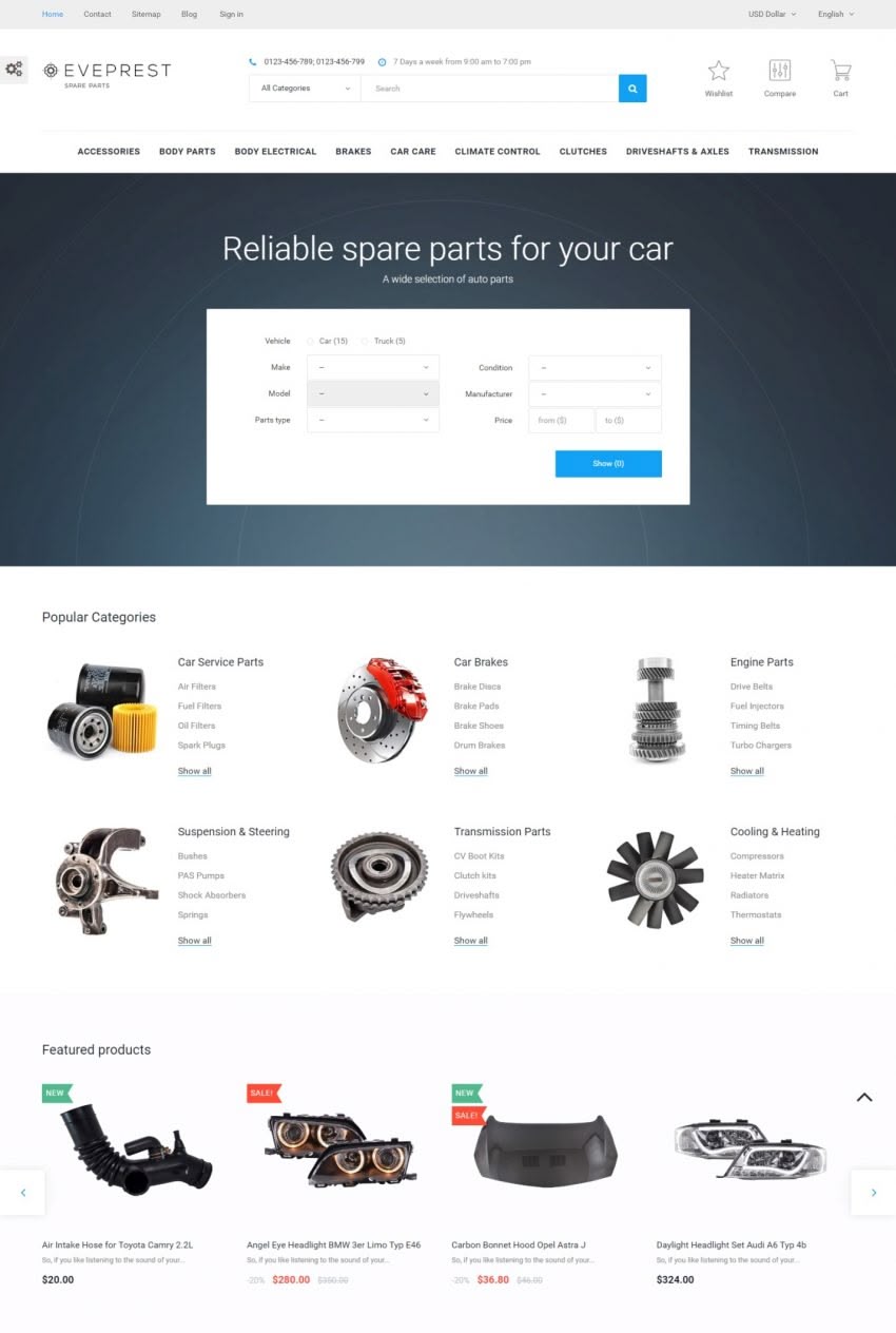 Eveprest – the Best Advanced Multipurpose PrestaShop Theme Eveprest – the best advanced Multipurpose PrestaShop Theme