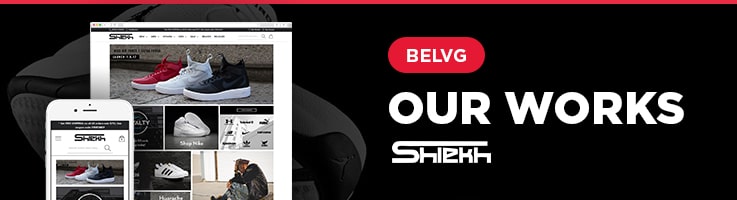 Our Magento 2 Work: Shiekh.com