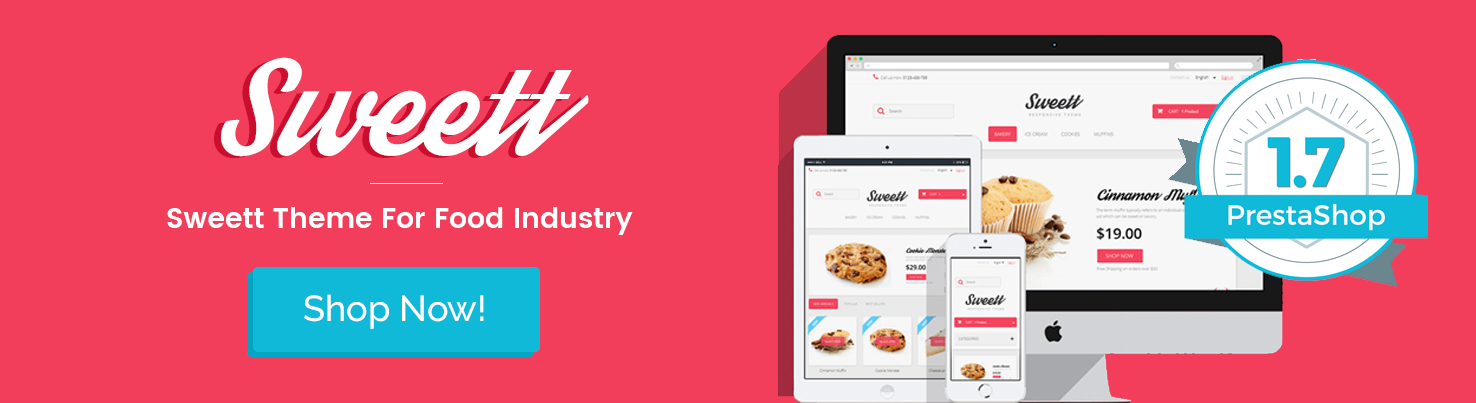 Big Day Release: Sweett Prestashop 1.7 Responsive Theme