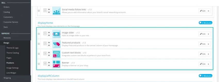 How to Change the Order of Blocks on Homepage in Prestashop 1.7 How to Change the Order of Blocks on the Homepage in Prestashop 1.7