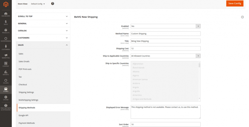 Creating a Shipping Module for Magento 2