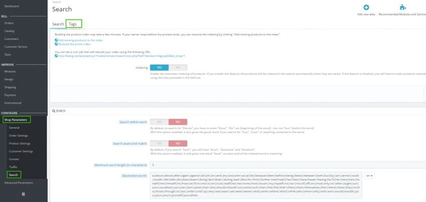 Prestashop 1.7 for Beginners: How to Manage the Tags