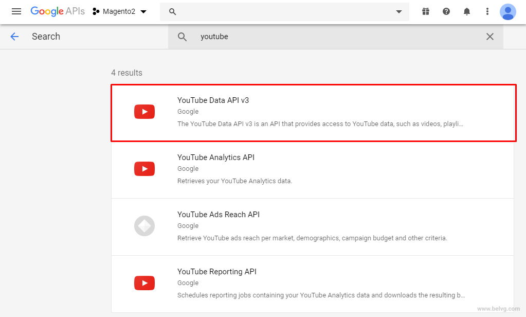 add video from youtube to magento