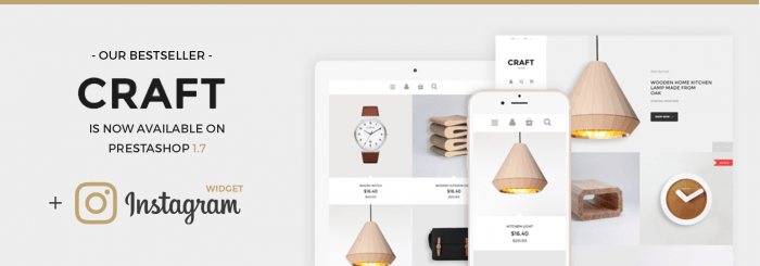 Big Day Release: Craft PrestaShop 1.7 Responsive Template