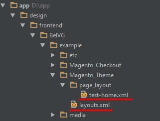 2 custom homepage magento 2