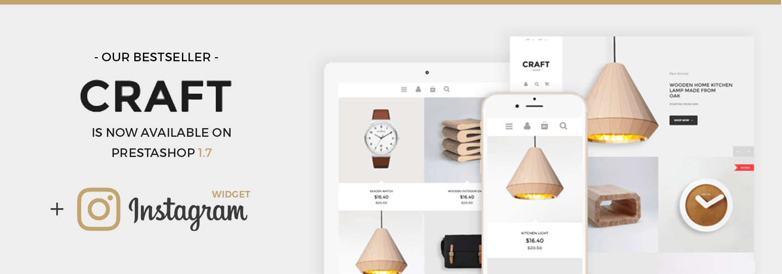 Big Day Release: Craft PrestaShop 1.7 Responsive Template