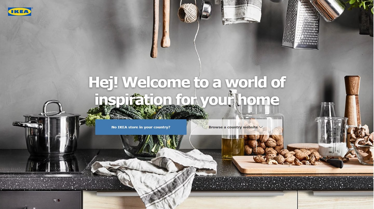 The best website navigation gimmicks in ecommerce (P.1)
