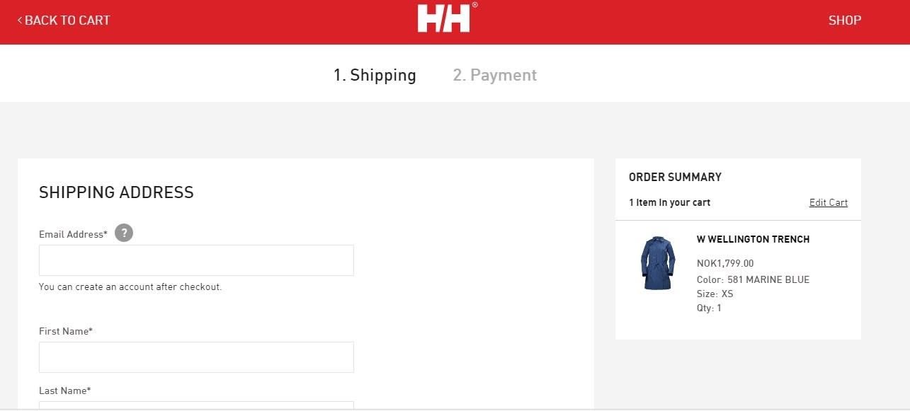 Inspirational checkouts of the web stores running on Magento8