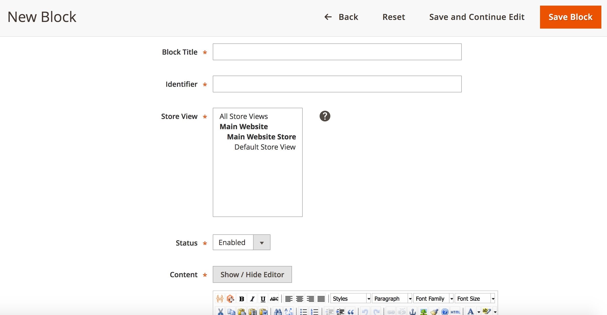 Using Magento 2 CMS. Creating Blocks and Widgets Using CMS Magento 2. Creating Blocks and Widgets_1