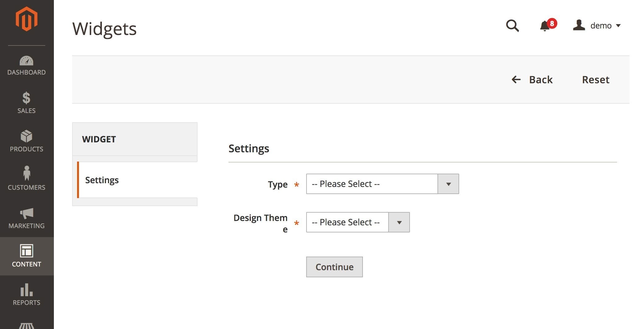 Using Magento 2 CMS. Creating Blocks and Widgets Using CMS Magento 2. Creating Blocks and Widgets_2
