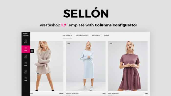 Big Day Release: Sellon Prestashop 1.7 Responsive Theme