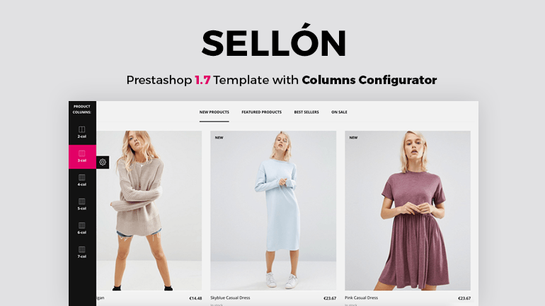 Big Day Release: Sellon Prestashop 1.7 Responsive Theme