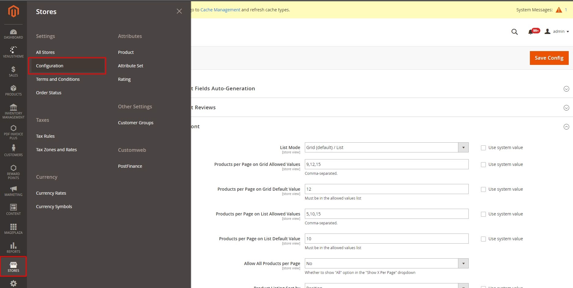 How To Use the Admin Configuration Scopes in Magento 1.9 and 2.2_1