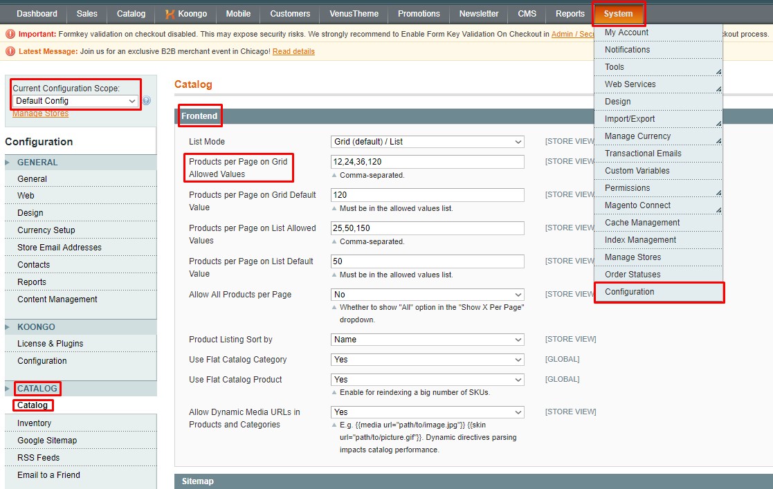 How To Use the Admin Configuration Scopes in Magento 1.9 and 2.2_3