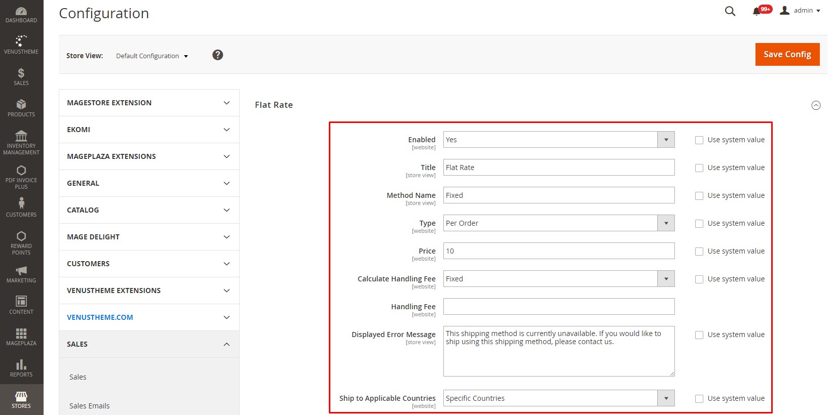 How To Use the Admin Configuration Scopes in Magento 1.9 and 2.2_4